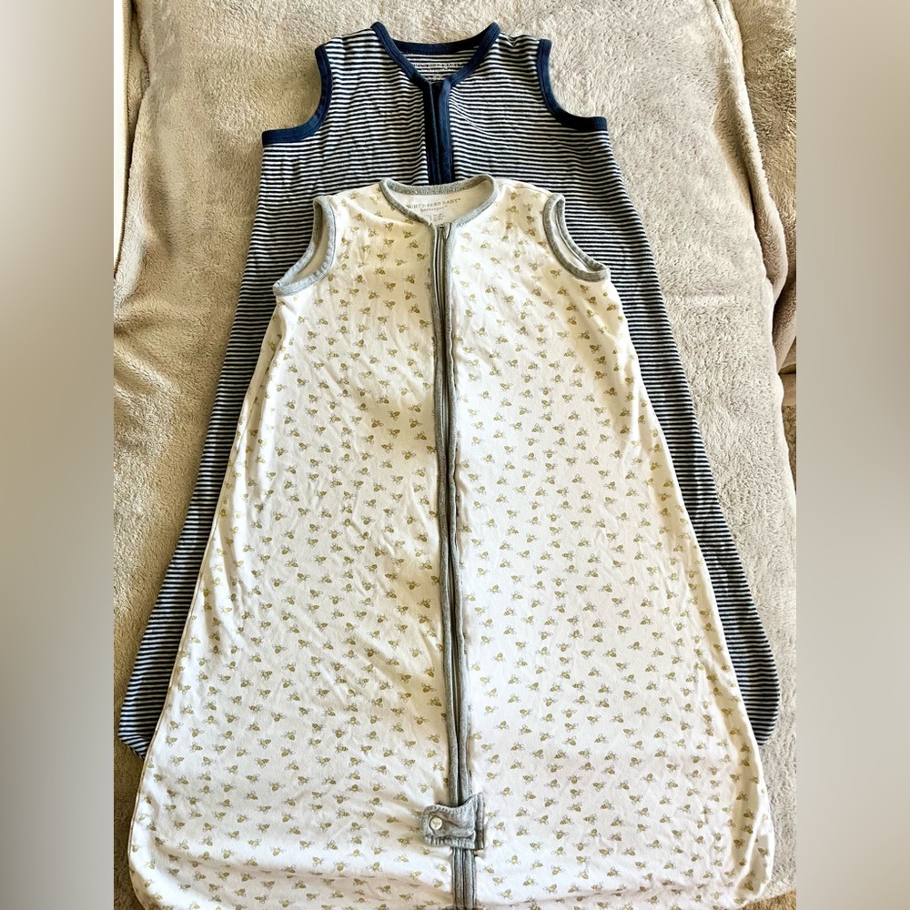 Burt’s Bees Size Large sleep sacks